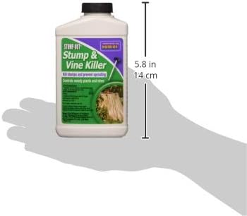 Stump-Out Stump & Vine Killer - Fast-Acting 8 oz Concentrate with Applicator for Easy Tree Stump Removal