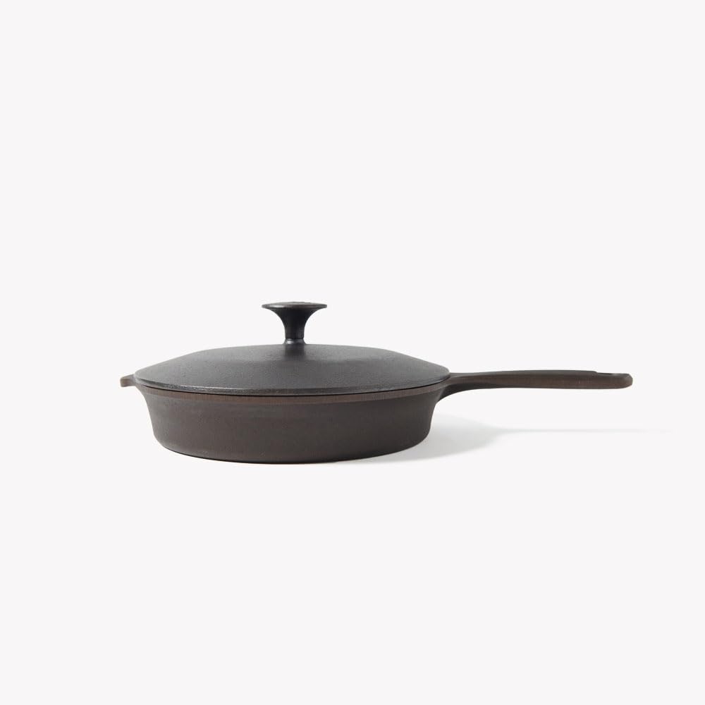 Field Company No.6 Skillet and Matching No.6 Cast Iron Skillet Lid