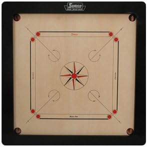 Surco Prime Carrom Board with Coins and Striker 12mm