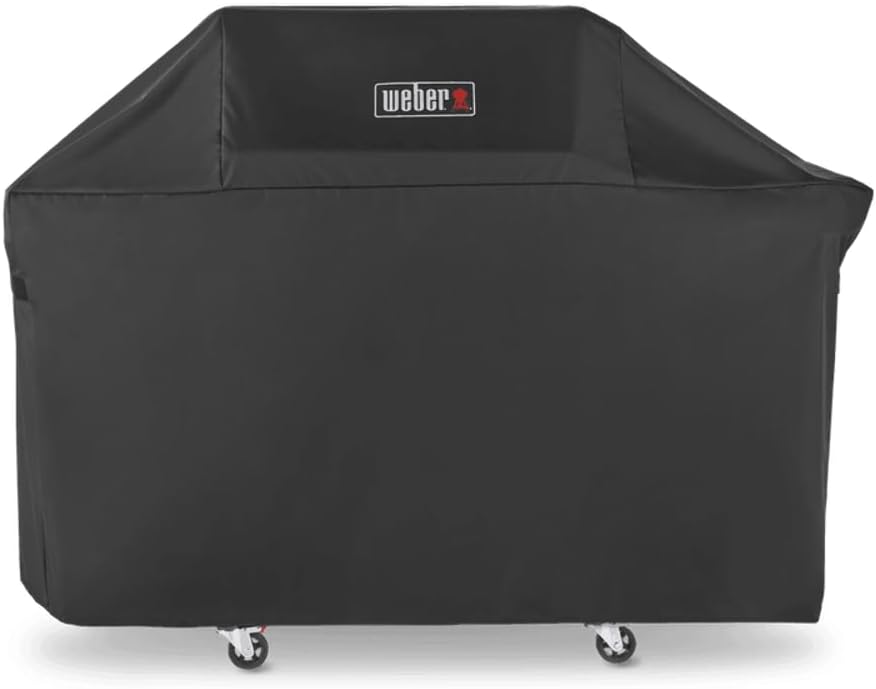 Weber Premium Outdoor Grill Cover - Durable Water-Resistant Protection for Genesis 300 Series Gas Grills