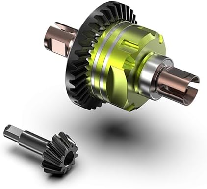 RIAARIO Differential (Aluminum + CNC Gear 34T + S2) + 11T CNC Drive Gear for RZ001B-C xts-f0Z-A XTS-S10 SBK10-B-C