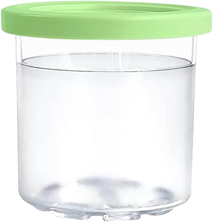 Ninja Creami 4-Pack Replacement Ice Cream Pints with Lids - Compatible with NC301, NC300, NC299AMZ | Colorful Set