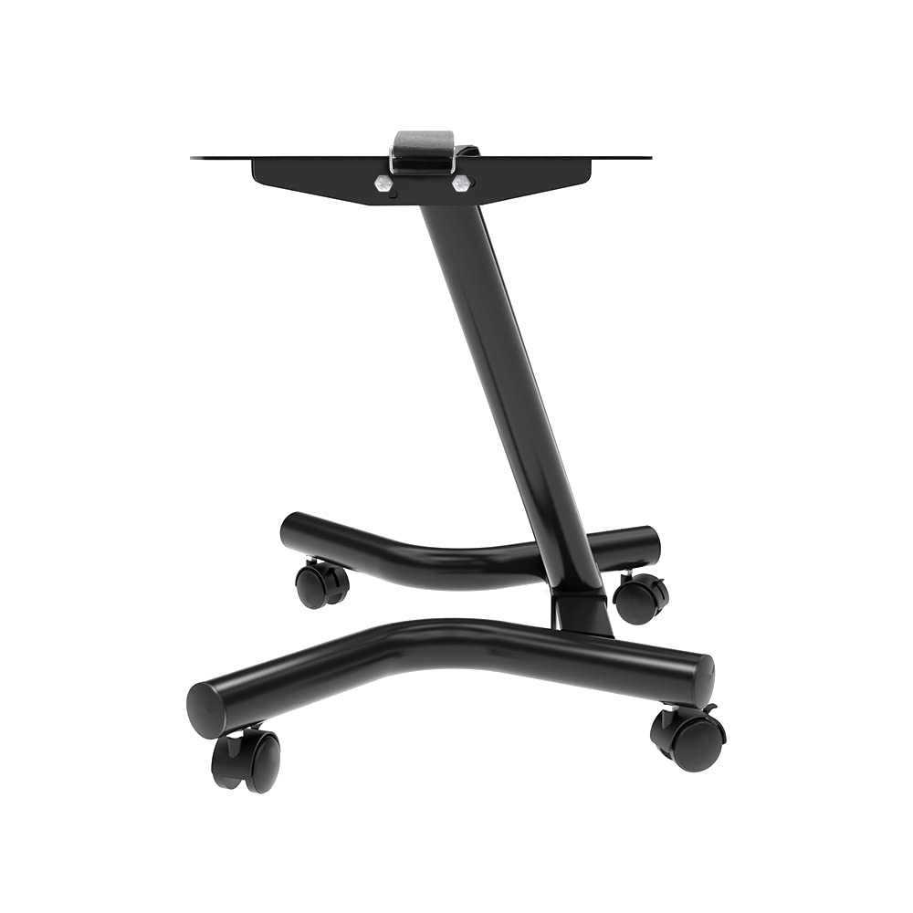 ATIVAFIT Adjustable Dumbbell Stand for Home Gym, Heavy Duty Dumbbell Rack with Adjustable Safety Strap, Space Saving Weight Stand with Wheels, Ergonomic Storage Rack Supports Up to 220 LB
