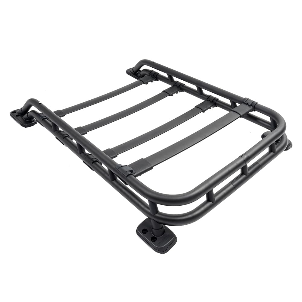 Turmaul Roof Rack Basket for 2010-2024 Toyota 4Runner TRD PRO Replacement for PT278-89190 Rooftop Luggage Cargo Carrier Extra Space Bars 350 Lbs Aluminum Powder-Coated Black