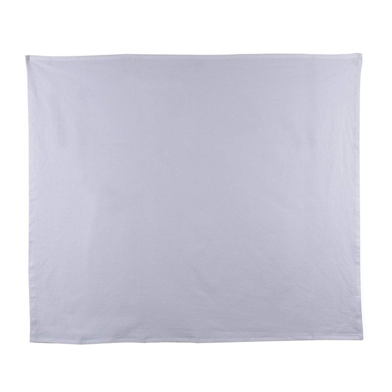 DG Collections 100% Cotton Flour Sack Towels – 12 Pack, 27x27 Inches, White, Lint-Free, Pre-Washed, Hemmed Edges – Reusable Kitchen Towels for Cleaning, Embroidery, Printing & Crafts - White