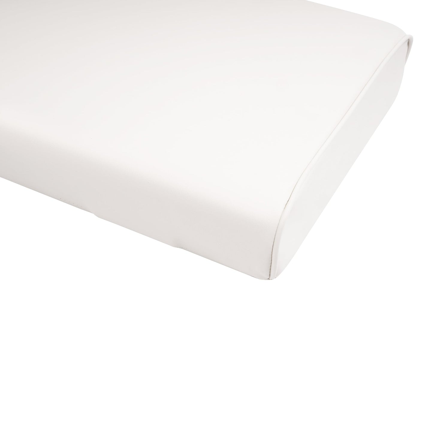 ALMULOO 8WD156-R-S Replacement Seat Bottom Cushion Compatible with 8WD156 Series 70 Quart Swingback Cooler Seat for Fishing, Pontoon Boat, Yacht Universal Pontoon Boat Parts White Plastic