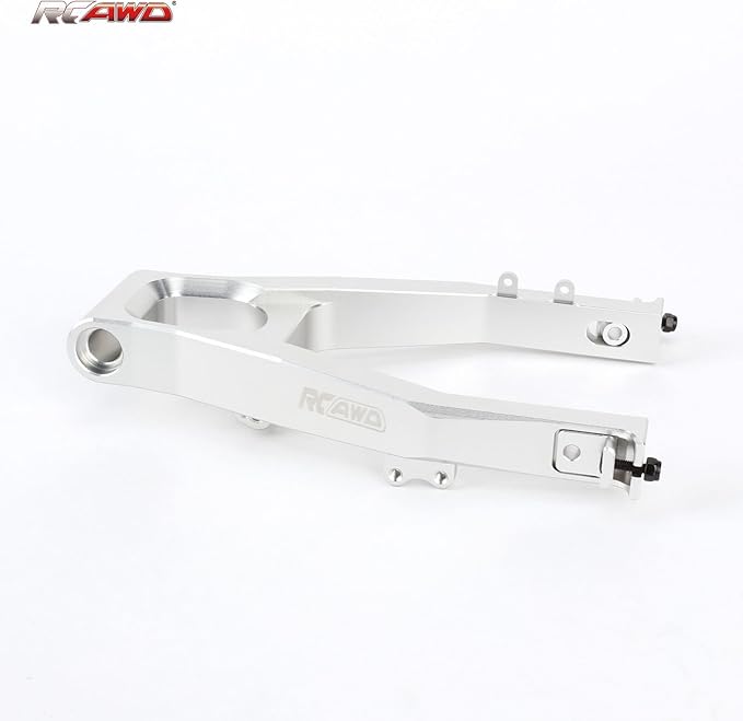 for Losi Promoto MX 7075 Rear Swing Arm Adjustable Wheelbase 1/4 Motorcycle RTR Pro Circuit Club MX Upgrades RCAWD Aluminum Parts # LOS264000 Silver