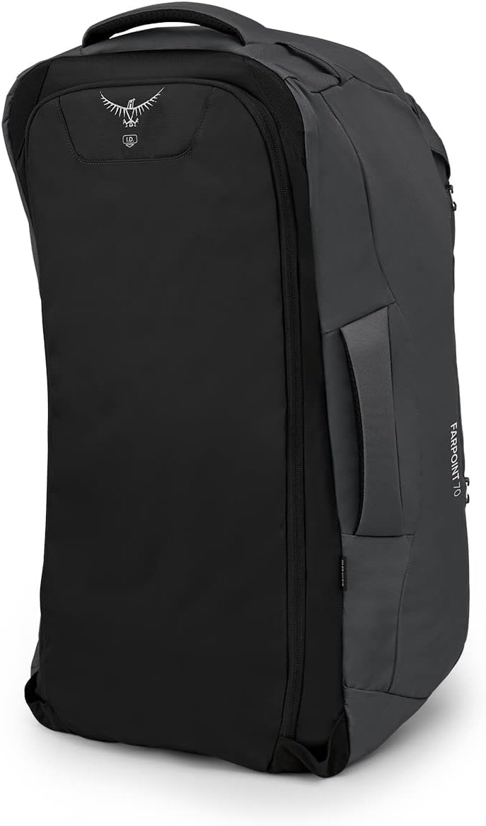 Osprey Farpoint 70L Men's Travel Backpack, Tunnel Vision Grey