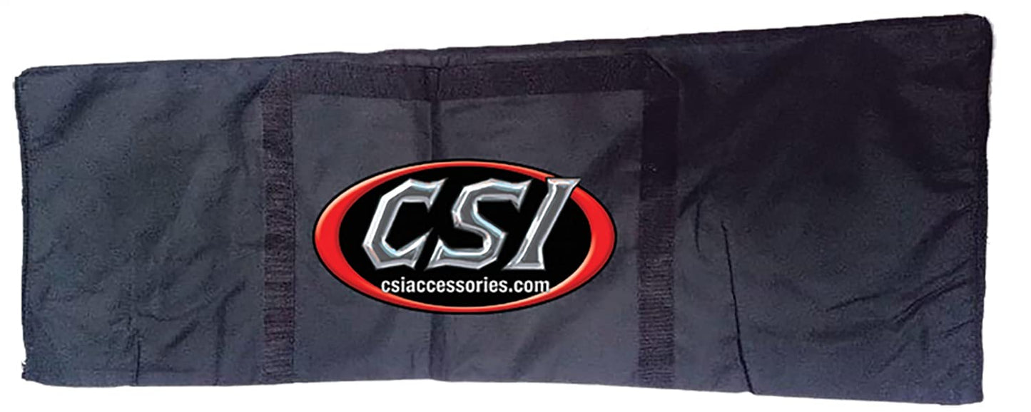 CSI Accessories Traction Board 10 Ton Capacity - Heavy-Duty Recovery Traction Pad with Carrying Bag, 47.2" Length for Snow, Sand, Mud - Black, W32470