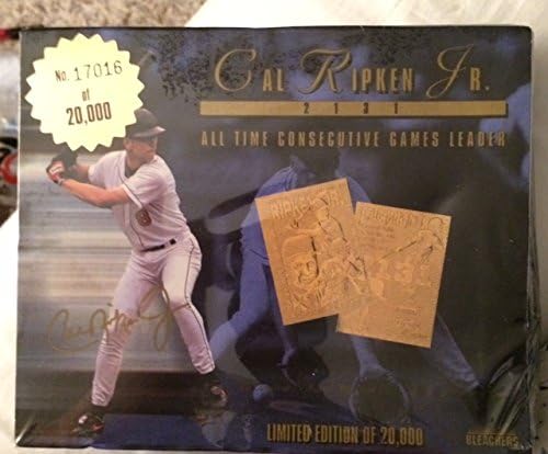 Cal Ripken Jr Limited-edition Gold Card