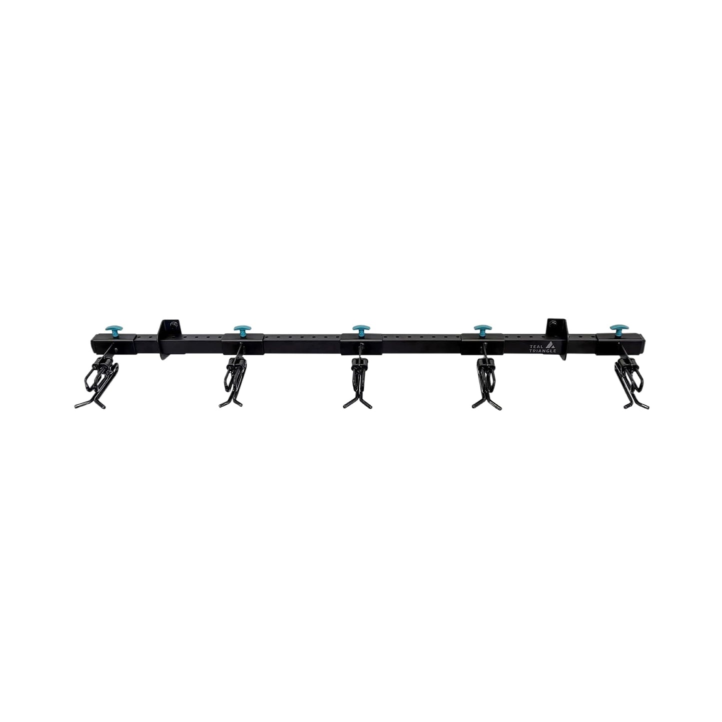 StoreYourBoard Lone Peak Ski Storage Rack, Wall Mount Organizer Holds 5 Pairs of Skis and Poles, Supports 300 lbs, 46 in x 8 in x 3.5 in