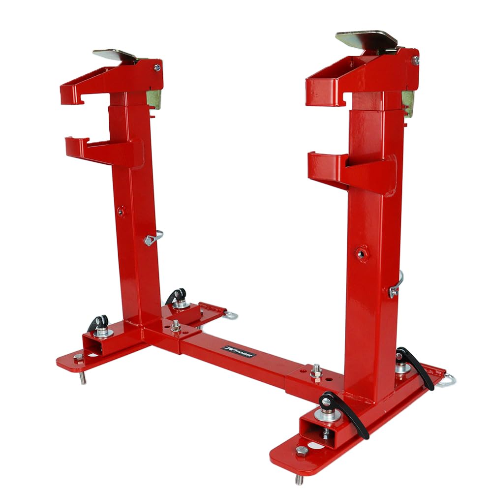 Xitomer Heavy Duty Trailer Garage Stand Quickload Transport System Hauler Fit For Motocross Enduro Bikes 125cc to 500cc, Truck Or Trailer Use, With Lock Pin And Quick Release Base Dirt Stand