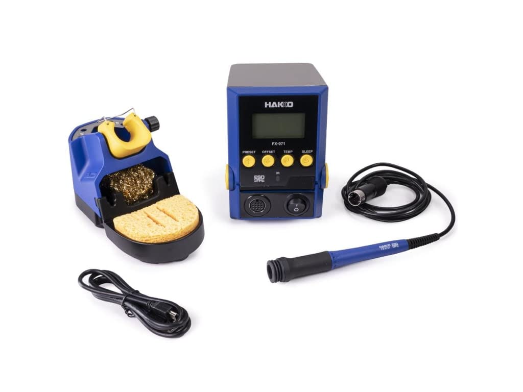 FX-971 soldering station with FX-9701 iron and FH-215 stand, Next generation soldering station – derived from best parts of the FX951-66