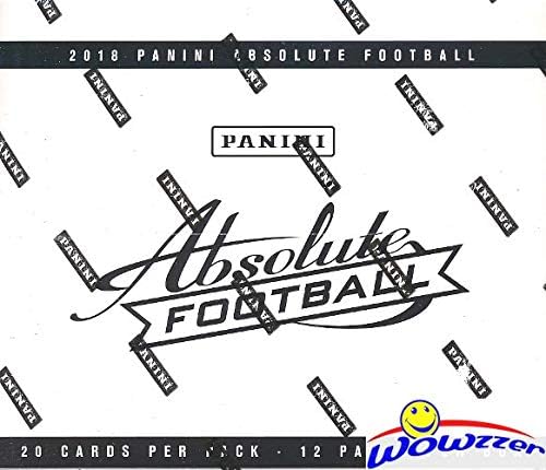 2018 Panini Absolute NFL Football MASSIVE Factory Sealed JUMBO FAT PACK Box with 240 Cards! Look for Rookies & Autographs’s of Baker Mayfield Sam Darnold Saquon Barkley & More! WOWZZER!