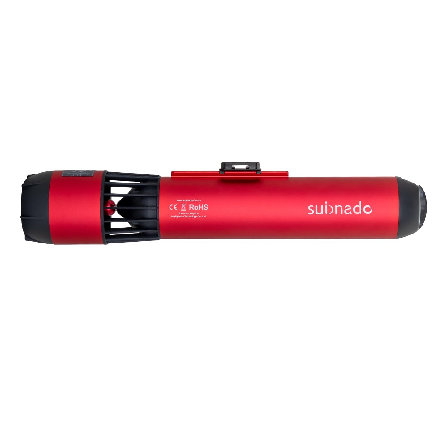 Waydoo Subnado Underwater Scooter Main Unit, Red, Aluminum, 4 Pounds