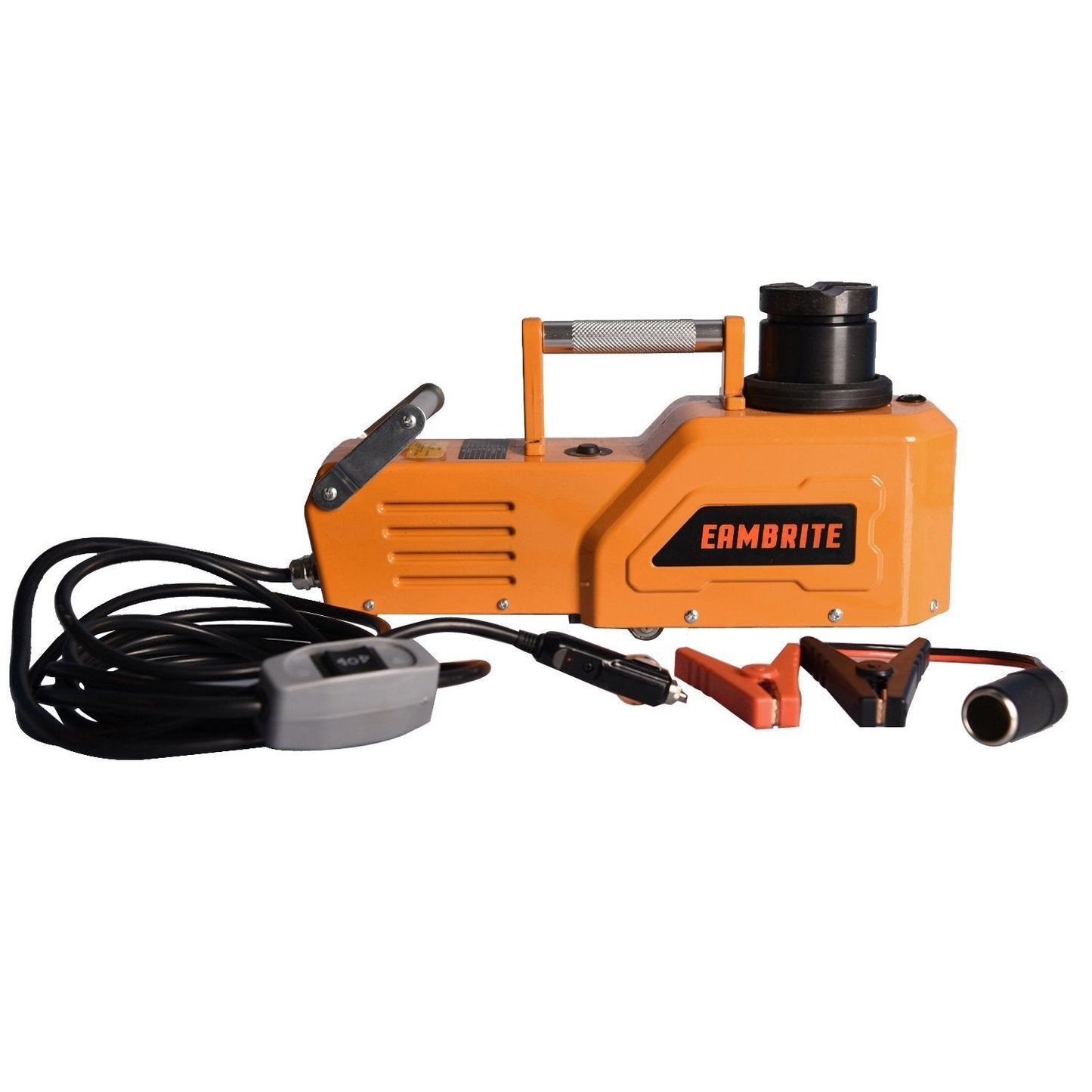 EAMBRITE 12V DC Heavy Duty 15 Ton 33000lbs Hydraulic Car Floor Jack with LED Light Electric Car Jack for SUV and RV, Trucks, Sedan, Van
