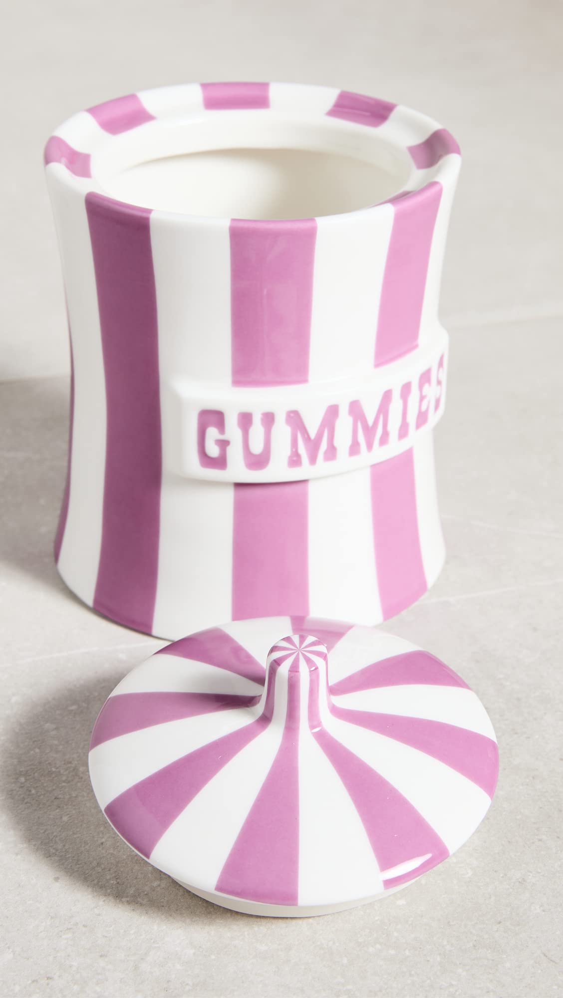 Jonathan Adler Women's Vice Gummies Canister, Purple, One Size
