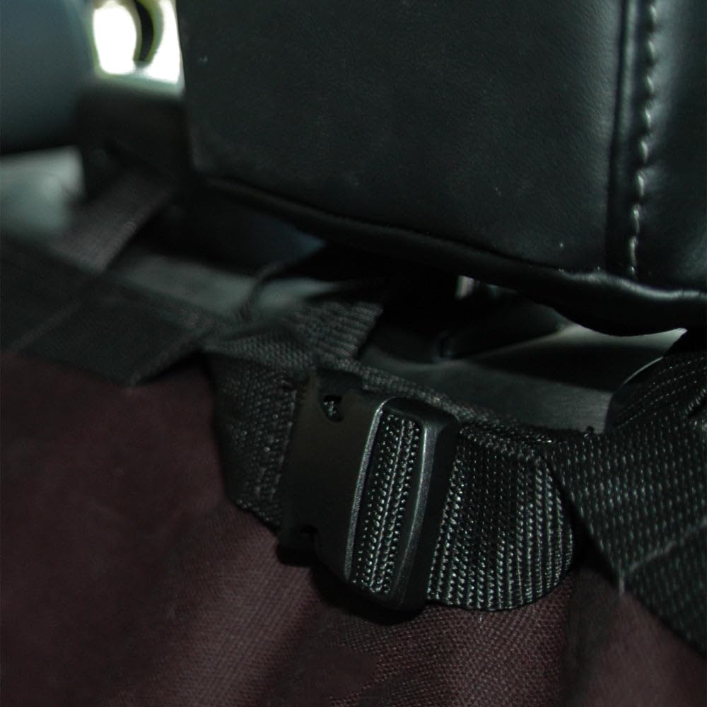 Mudriver Brown Two Barrel Double Seat Cover, Brown, X-Large