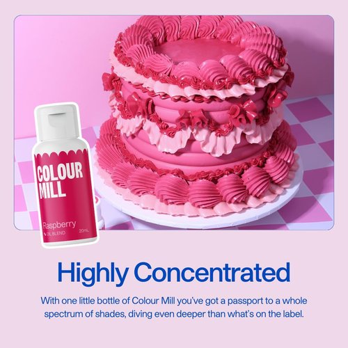 Colour Mill Oil-Blend Food Coloring, 20 Milliliters - Concrete