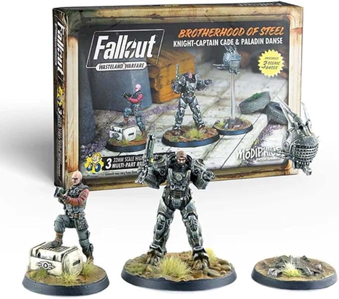 Fallout Wasteland Warfare Brotherhood of Steel Cade & Danse Box