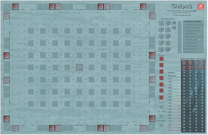 Wolfpack: The North Atlantic Convoy Struggles Board Game