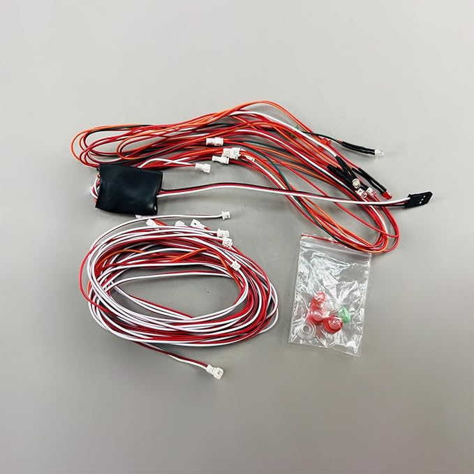 ROBAN Helicopter Scale Fuselage Spare Parts for 800 Size Airwolf Replacement (LED Set)