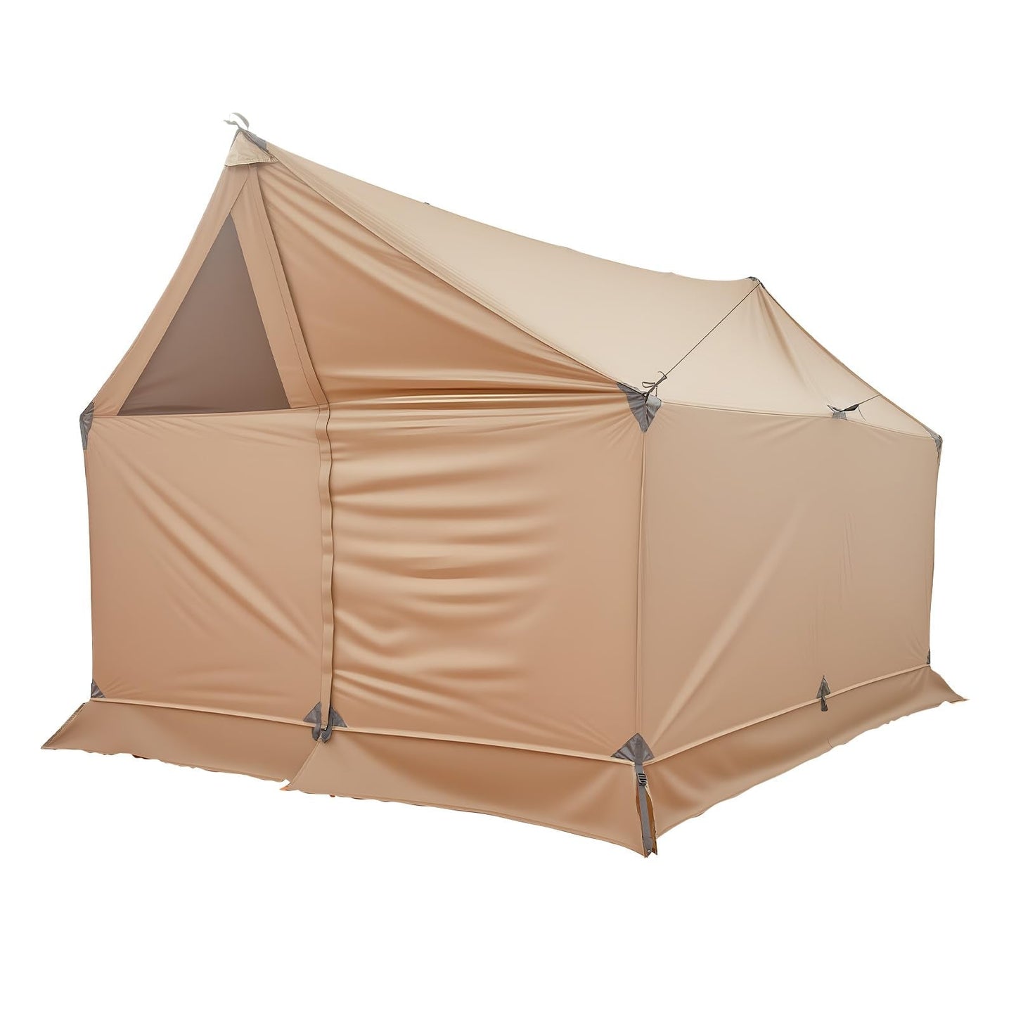 VEVOR Camping Hot Tent, 2 Persons Cabin Hot Tent with Stove Jack, Waterproof Winter Tents Shelters with Vents, Lightweight & Portable 4 Season Tents for Hiking Fishing Hunting Backpacking