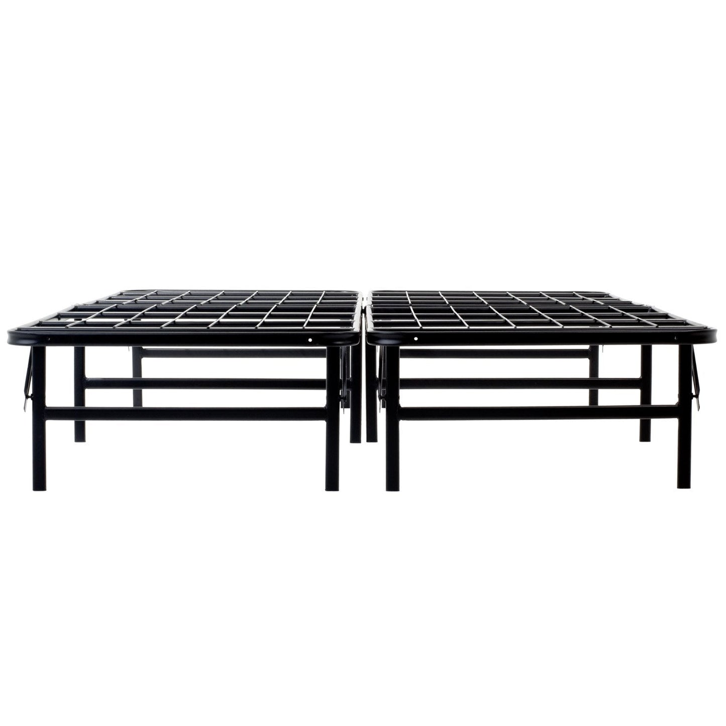 STRUCTURES Foldable Bed Base - Platform Bed Frame and Box Spring in One - Strong and Sturdy Support - Quiet Noise Free - Quick, Easy Setup - Twin XL
