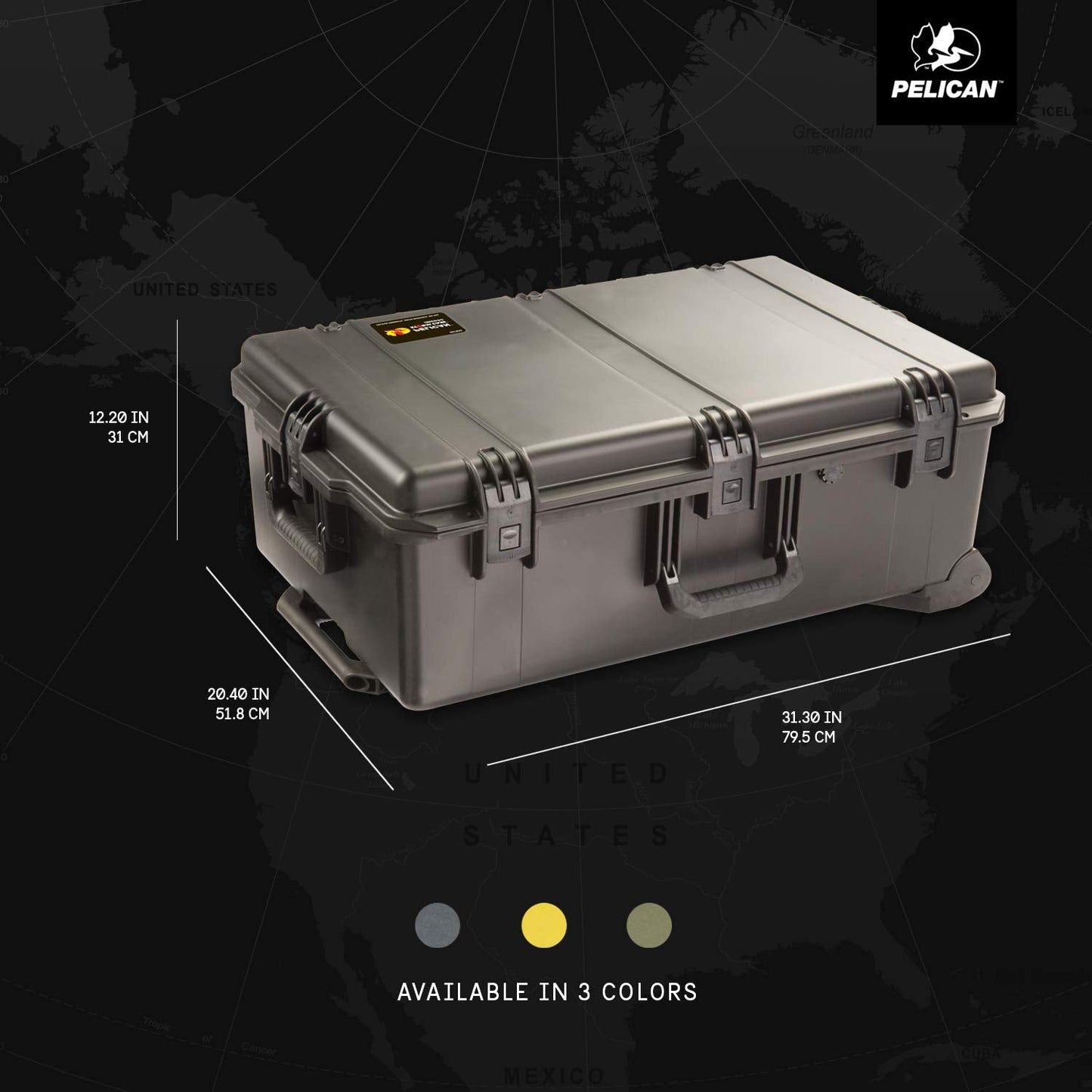 Pelican Storm iM2950 Case With Foam (Black)