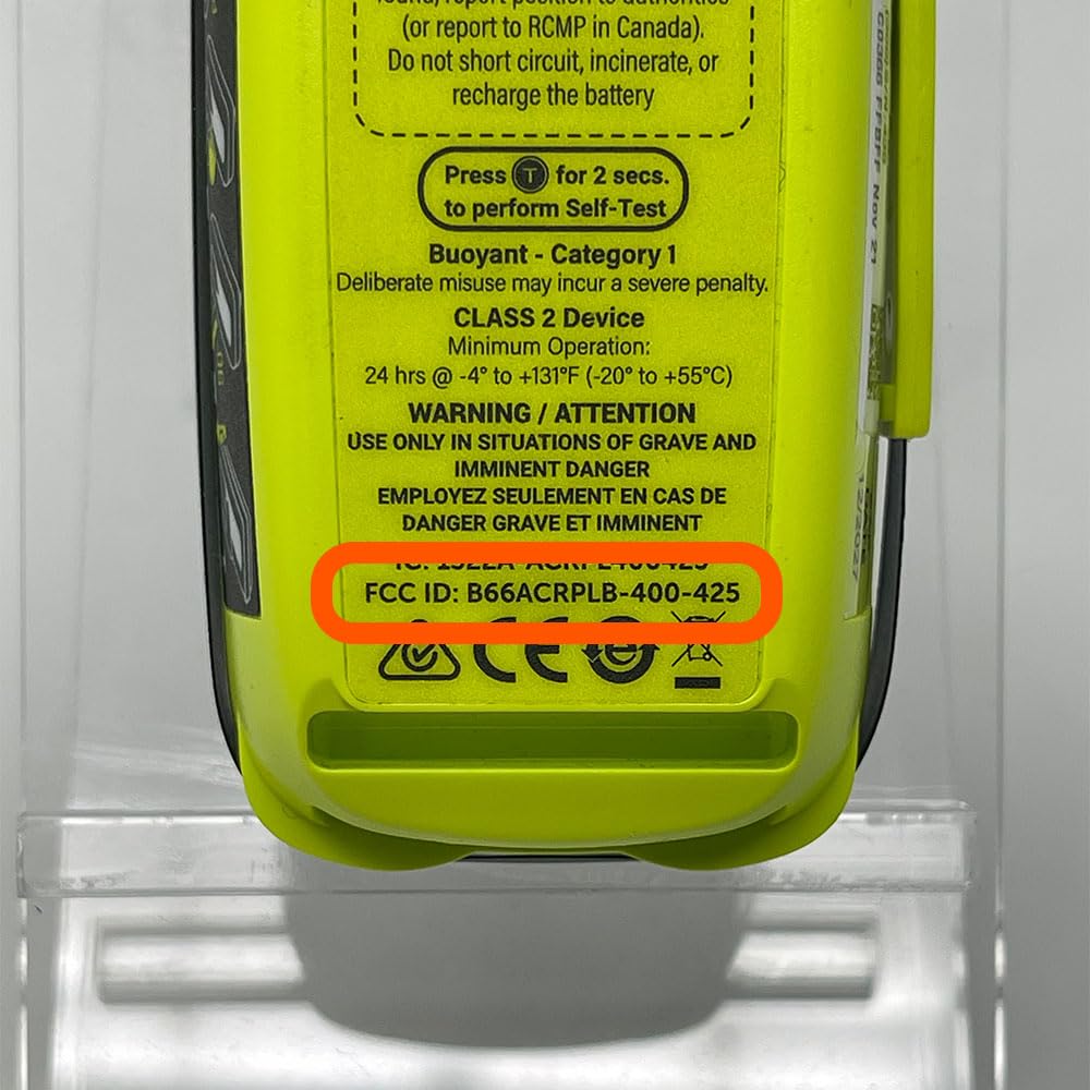 ACR ResQLink View GPS Personal Locator Beacon Survival Kit Includes a Compact Beacon, GPS Tracking, Strobe Light, Signal Mirror, and Waterproof Gear for Emergencies.