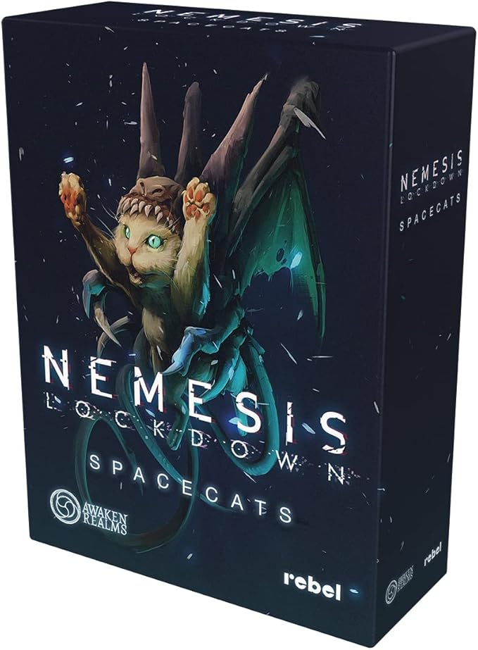 Rebel Studio Nemesis Lockdown Space Cats EXPANSION (Set of Alternative Miniatures) – Premium Collector’s Add-On for the Sci-Fi Survival Horror Strategy Game Ages 14+ 1-5 Players 90-180 Min Playtime