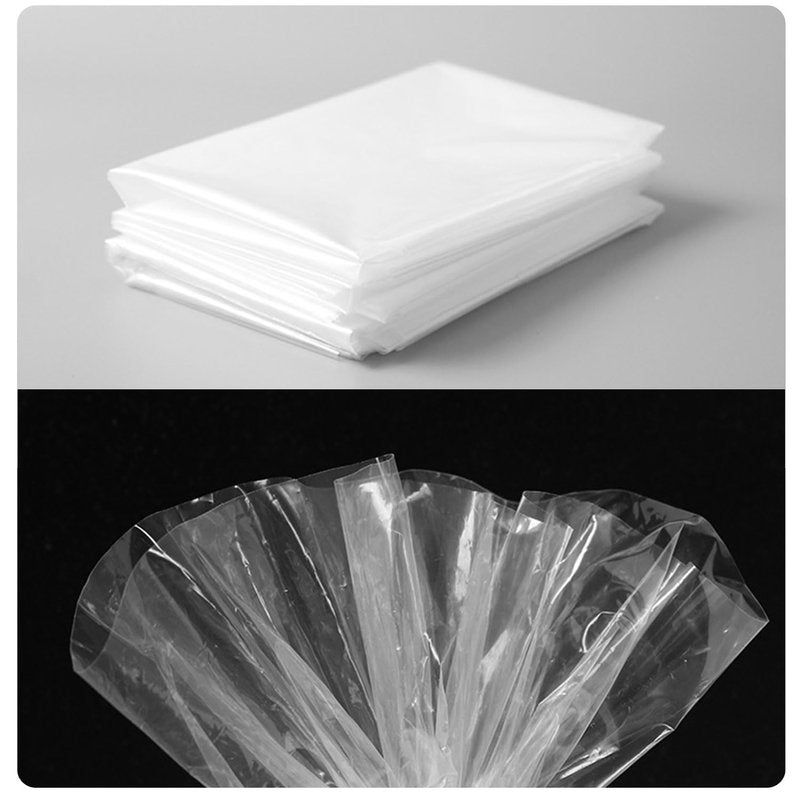 Balloon Transport Bags 8 Pack - 98.4"x59" Heavy-Duty Reusable Clear Plastic Bags for Large Inflated Balloons, Balloon Arch Storage, Party Decoration Supplies