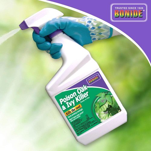Bonide Poison Oak & Ivy Killer - Fast-Acting 32 oz Ready-to-Use Spray for Effective Home Gardening