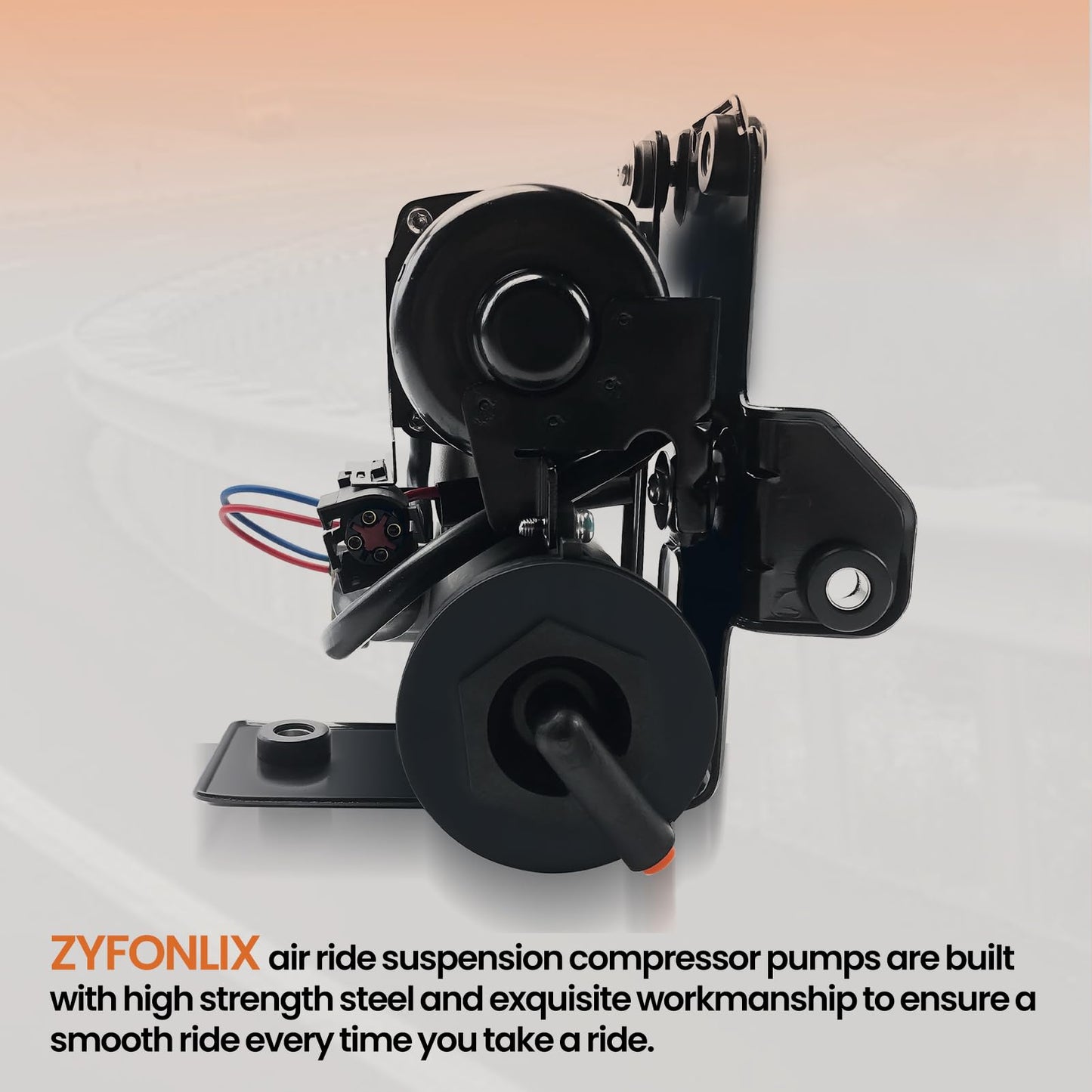 ZYFONLIX Air Suspension Compressor Compatible with Lincoln Navigator 2007-2018, Expedition 2007-2018, OEM 7L1Z5319AE, 7L1Z5319A, 949-202
