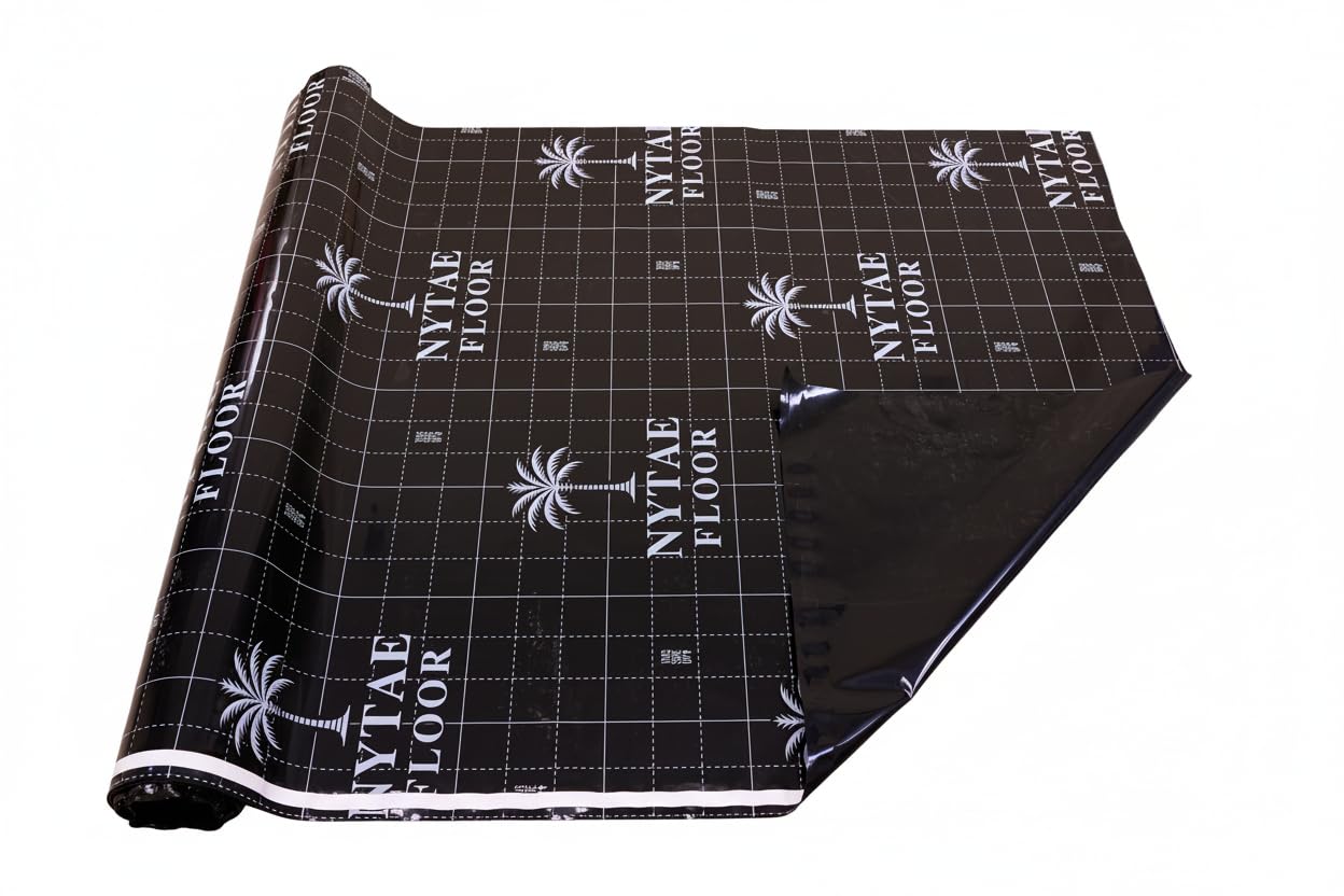 Nytae Floor™ 6 Mil Moisture Barrier Underlayment – 200/500 / 800 sqft Options (4, 200)
