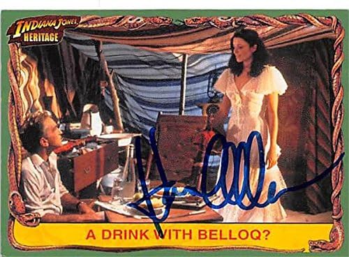 Autograph Warehouse 376773 Karen Allen Autographed Trading Card - Marion Ravenwood Indiana Jones 2009 Topps Heritage No.16