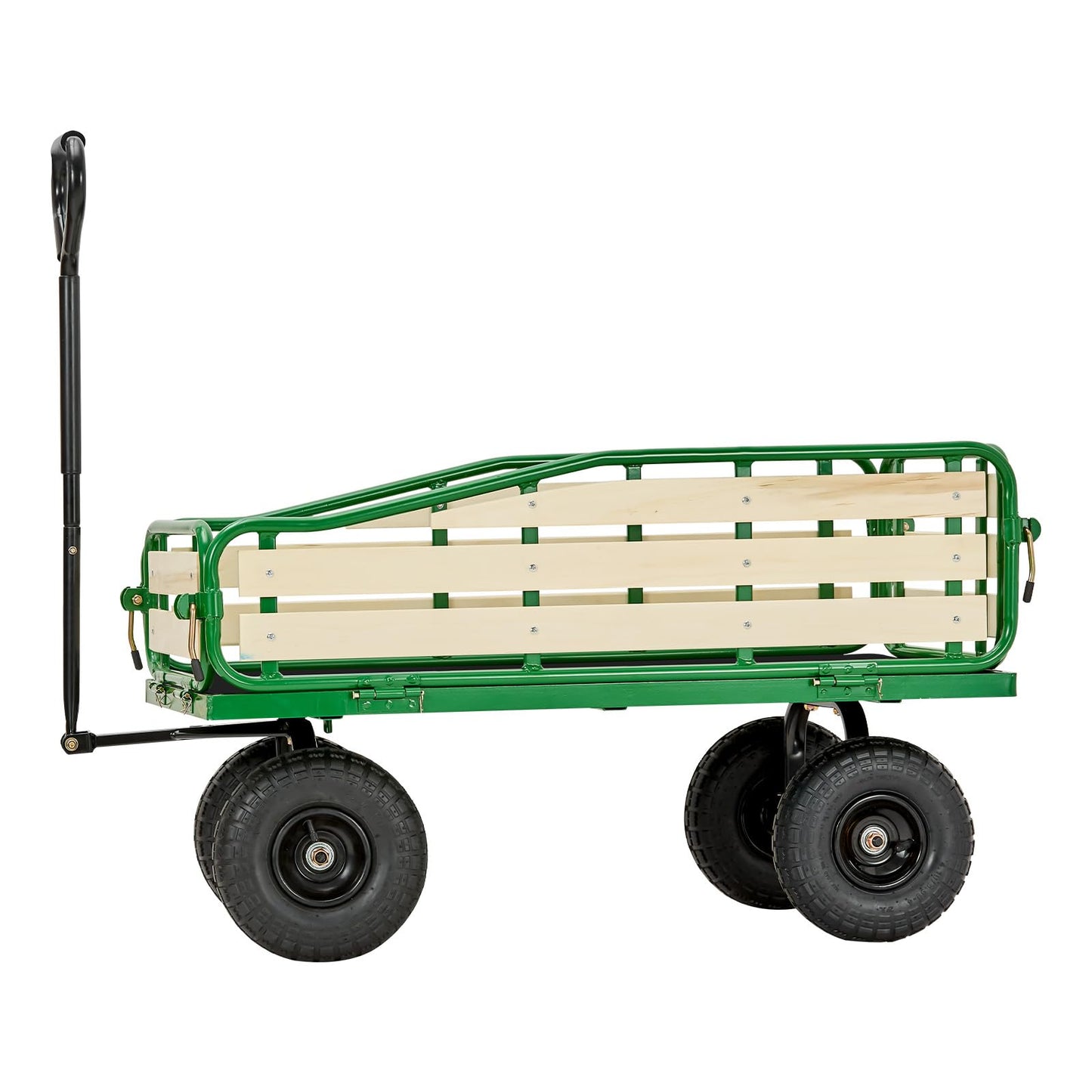 VEVOR Pull Along Kids Wagon, Rolling Toy Cargo Wagons for Kids, Outdoor Children Stroller Wagon for Beach Gardening Camping Essentials with Removable Sides