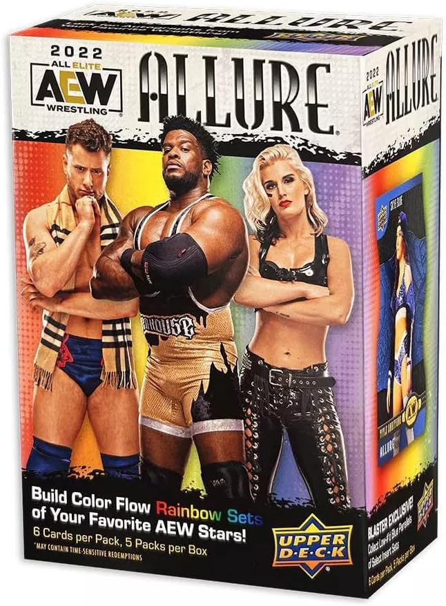 2022 Upper Deck AEW Allure Wrestling Trading Card Blaster Box