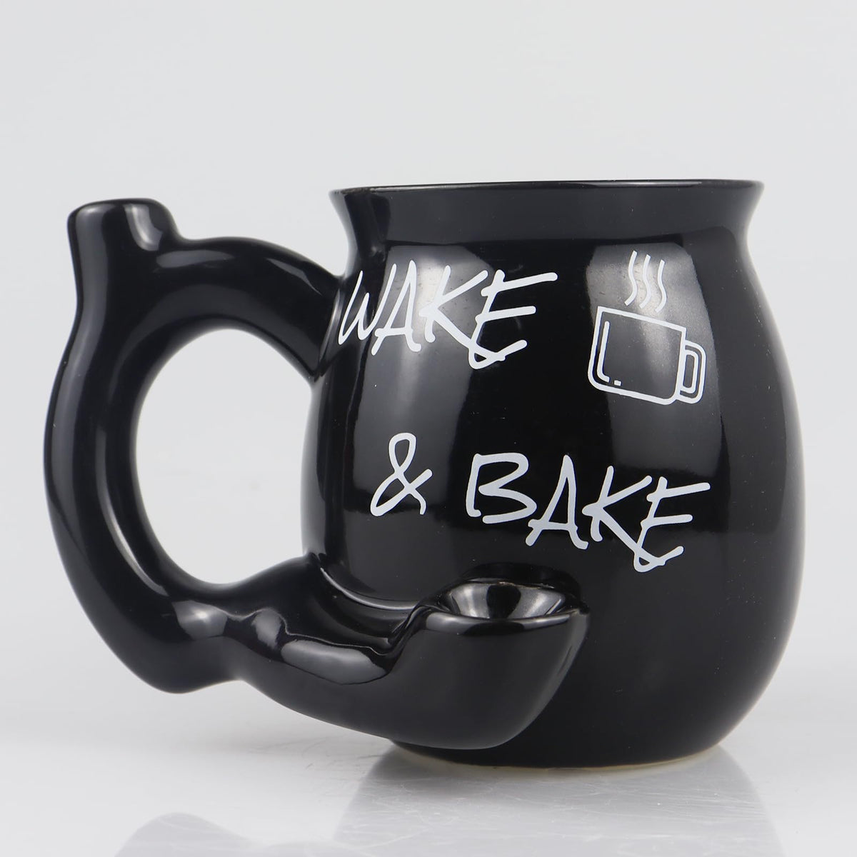 ISTOOLL Coffee Mug, Novelties Ceramic Cup Father's Day Gift, Black