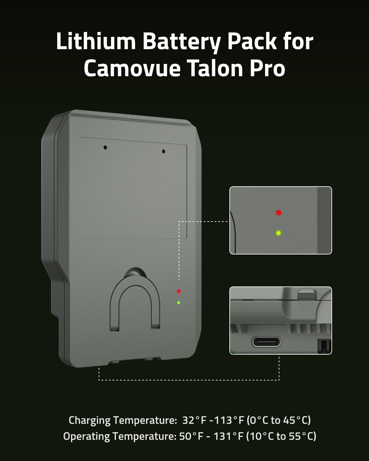 CAMOVUE True 4K 4G LTE Cellular Hunting Camera Outdoor +Battery Pack+6W Solar Panel, 0.2s Trigger Speed, Game or Trail Camera with GPS, Non-Glow IR, SIM Card, Motion Capture, Talon Pro+BP-10+SP-10