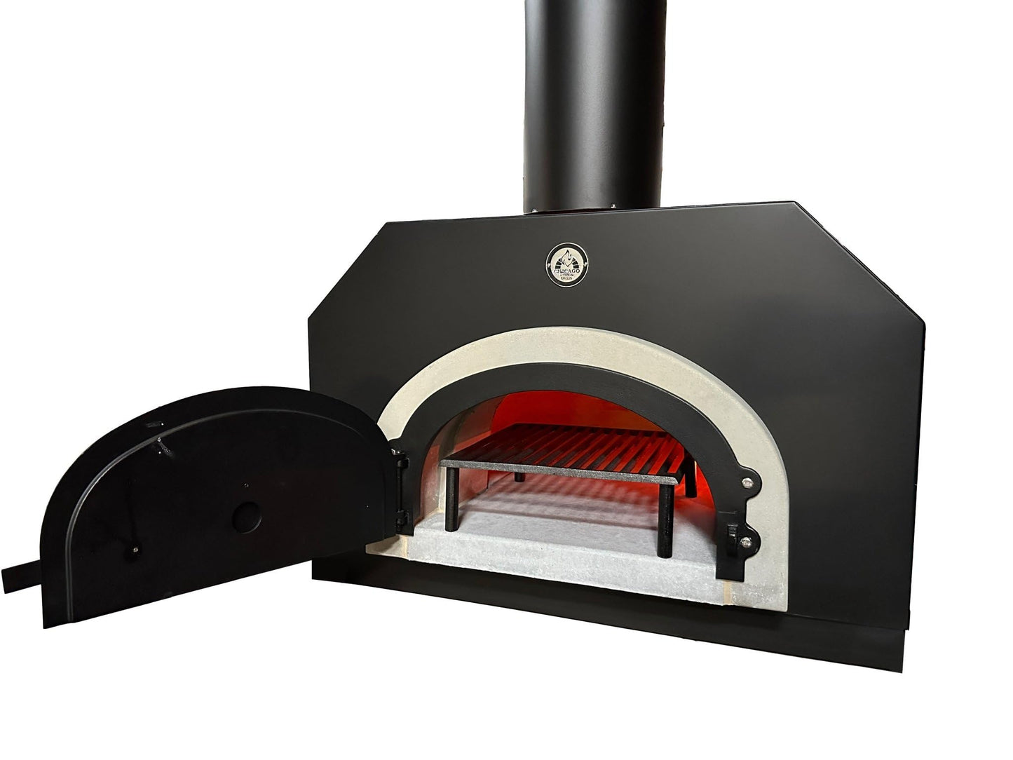 Chicago Brick Oven - Cast Iron Tuscan Grill - Amazing Camping Grill, Fire Pit Grill and Pizza Oven Grill