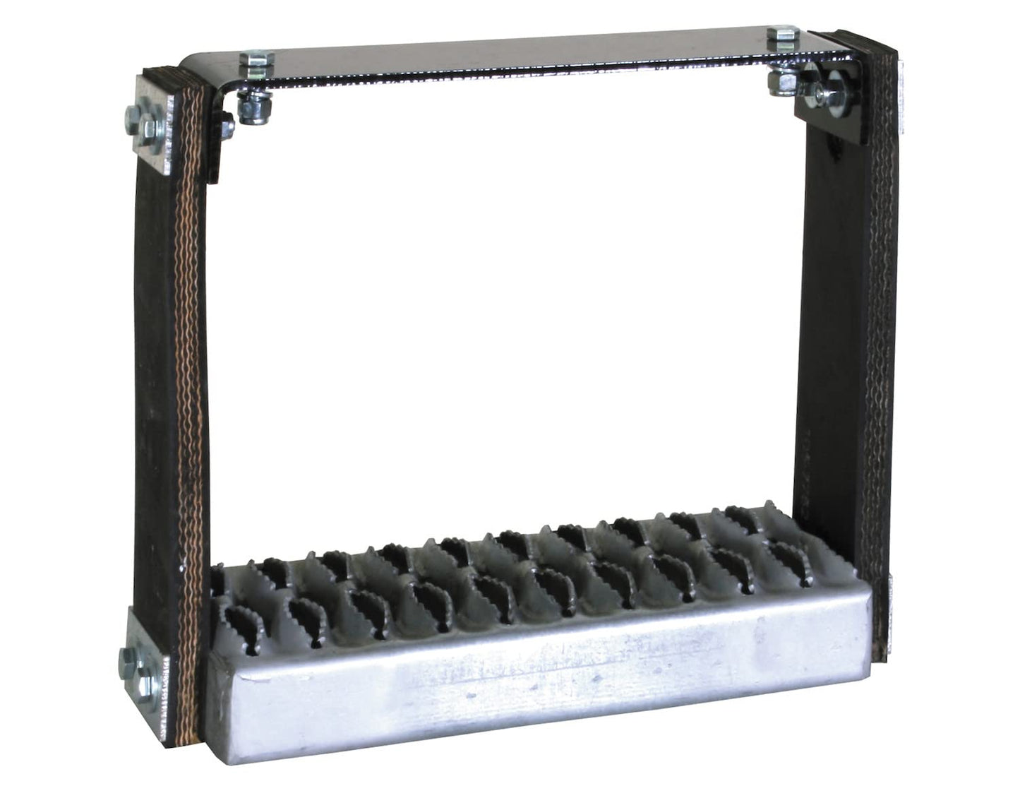 Buyers Products 5231130 30" Wide x 11" Tall Flexible Rubber Truck Step, Flexes To Resist Road Damage and Off-Road Impact, Truck & Trailer Step For Mechanics