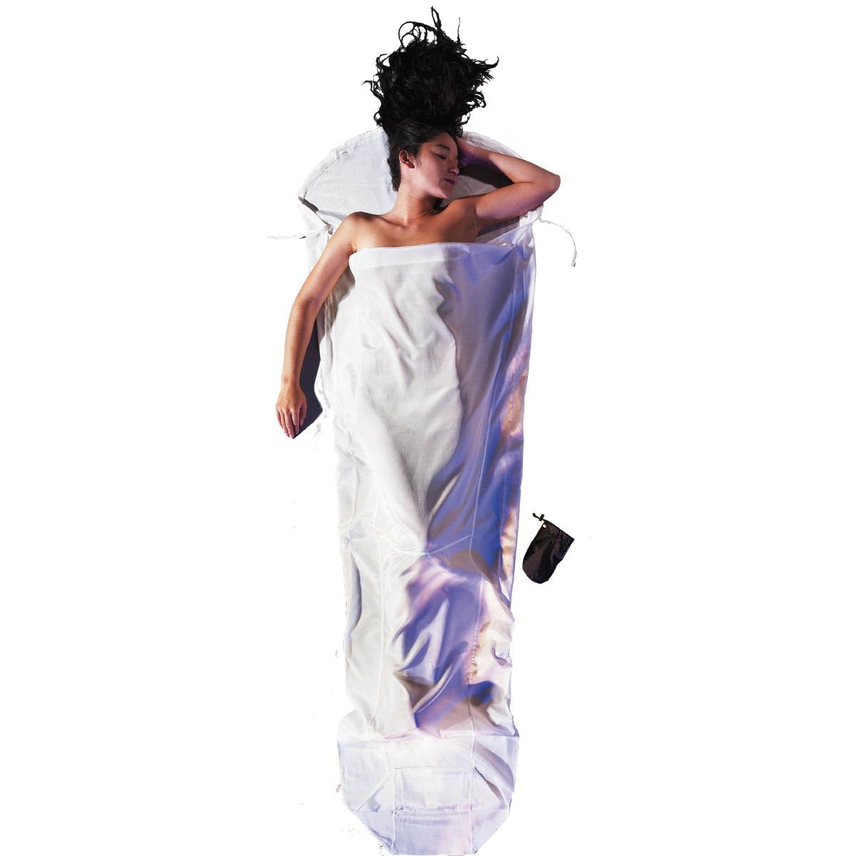 COCOON - Premium - Silk/Egyptian Cotton MummyLiner - Natural