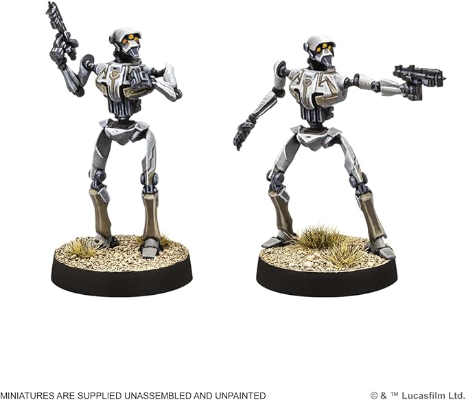 Asmodee Star Wars: Legion Super Tactical Droid Commanders - Separatist Alliance Leader Expansion Tabletop Miniatures Game Strategy Game for Kids and Adults Ages 14+ 2 Players 90 Min Playtime