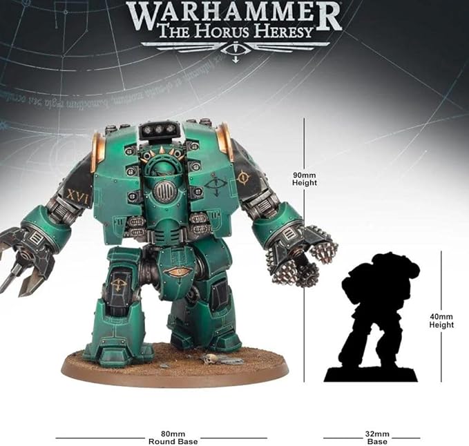 Leviathan Siege Dreadnought: Legiones Astartes w/ Claw & Drill Weapons by Games Workshop
