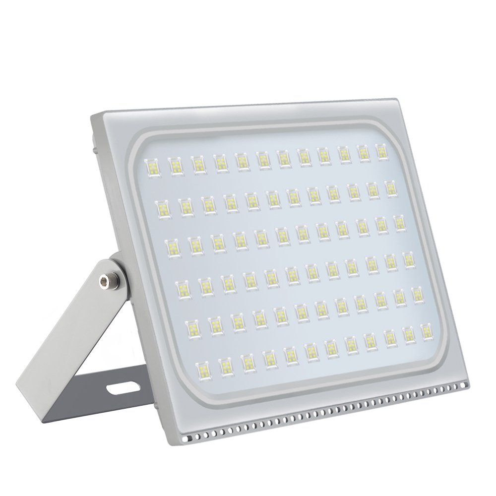 Missbee 500W Led Flood Light, Outdoor Led Light Thinner Outdoor Security Lights, 6000-6500K LED Stadium Light, IP67 Waterproof Landscape Floodlight for Garage, Patio, Garden(Daylight White)