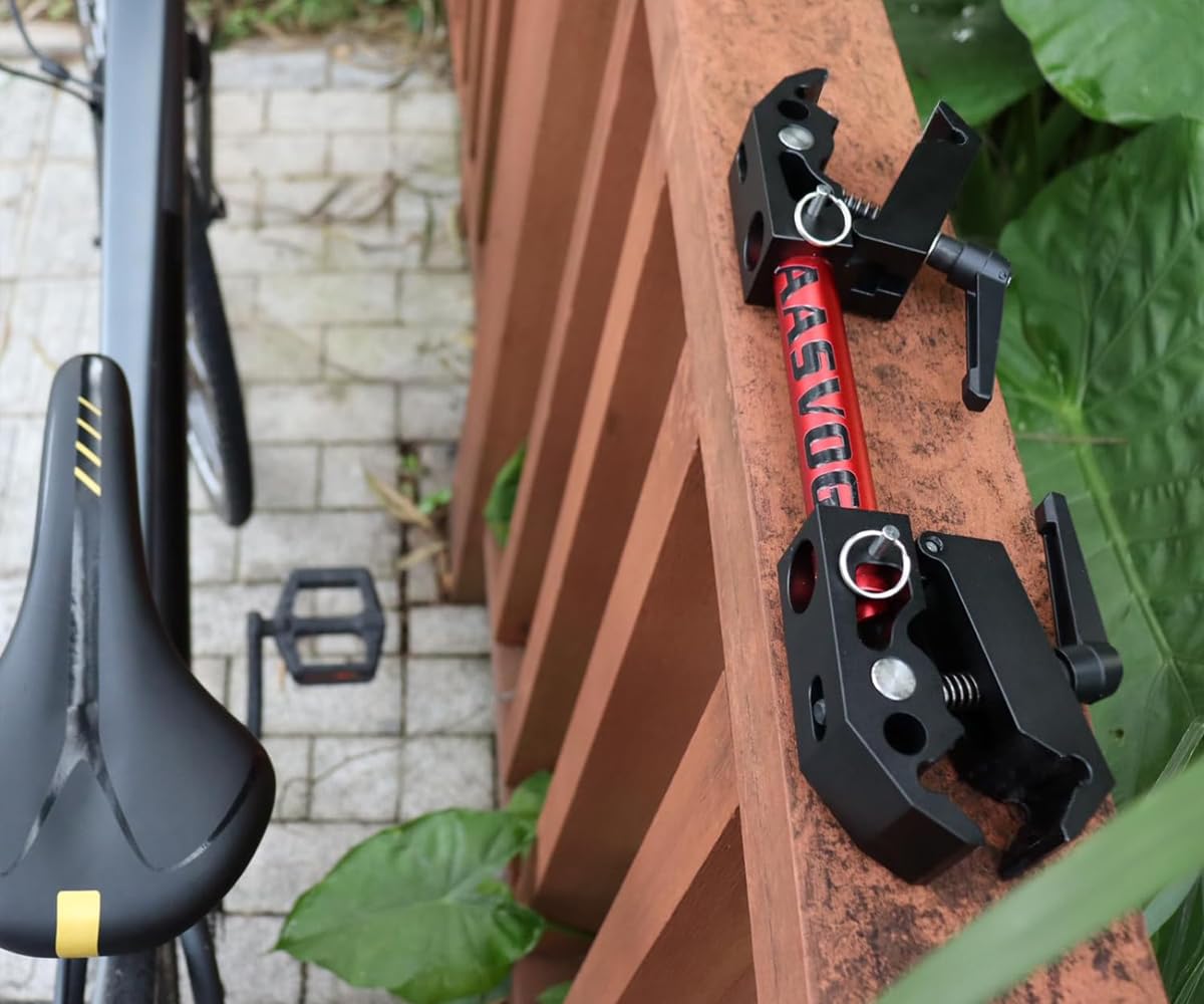AASVOG Bike Repair Stand - Effortlessly Maintain Your Bicycle Anywhere - Portable & Space-Saving Bike Stand for Mountain MTB Road Bikes Maintenance - Ideal for Home or Travel