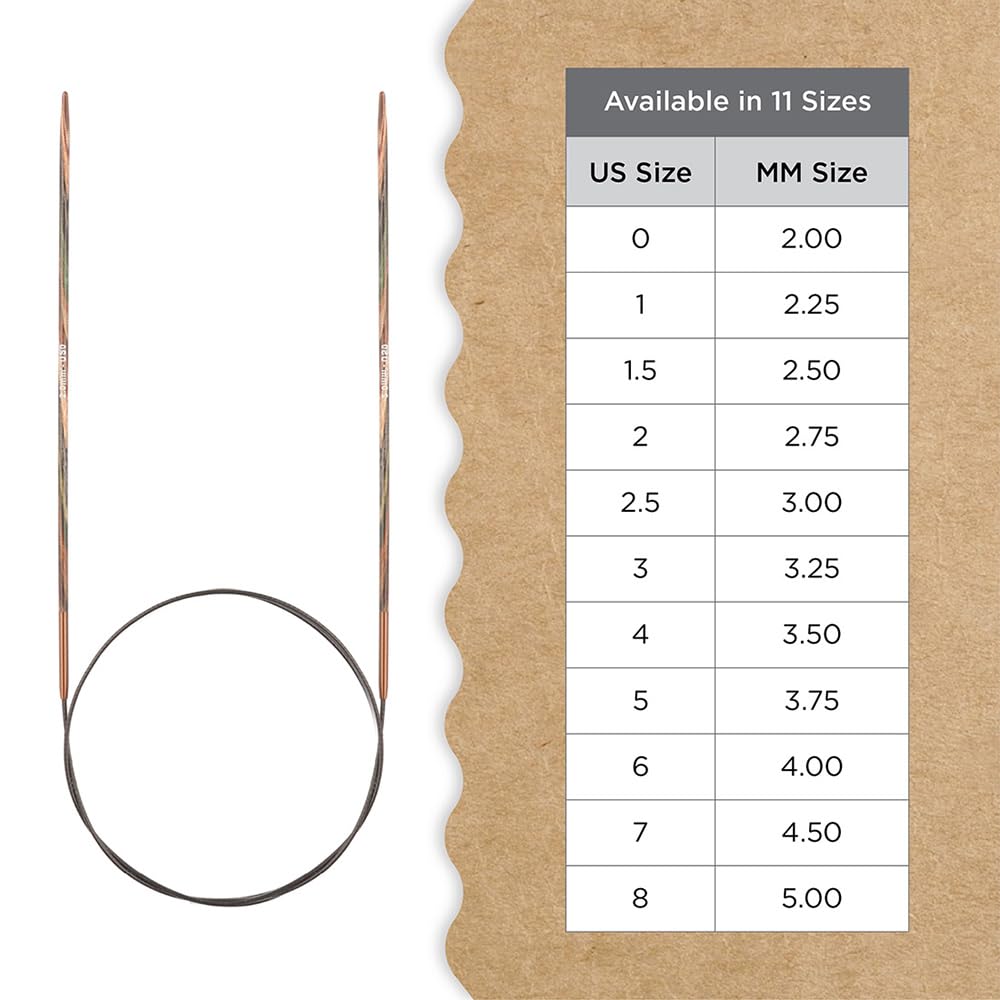 Knitter’s Pride Terra Fixed Circular Needles 40"" (100cm) – US Size 9 (5.5mm)