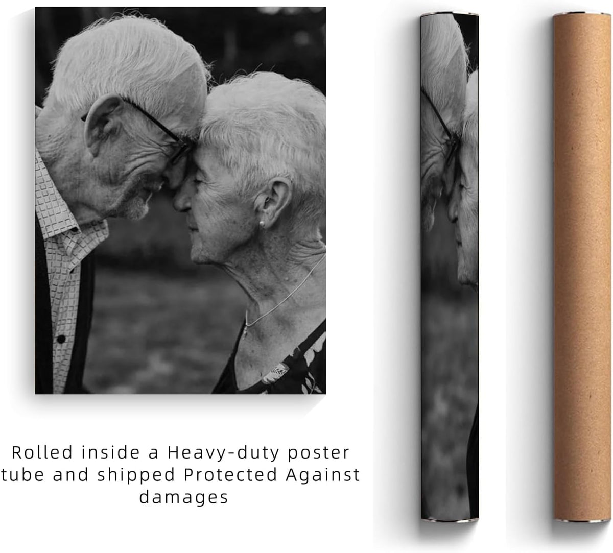 ZXDZSM Custom Canvas Poster | Personalized Photo Wall Art - Unframed 8" x 10" Size