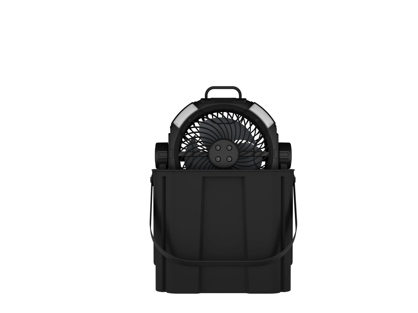 Misting Fan Portable Camping Fan 42800mAh Rechargeable with Remote Control, 3 LED Light & Stepless Speed Control & Cooling Spray with 6L Bucket, Timer Function, Portable Handle, Rotating Hanging Hook
